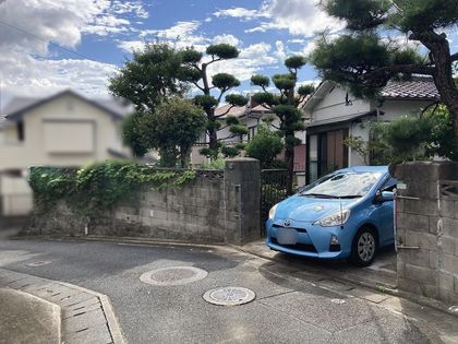 若久2丁目 土地 前面道路含む外観