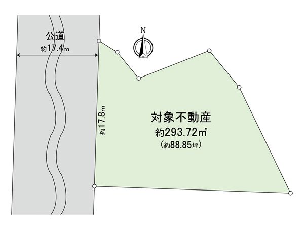 田村一丁目 土地 区画図 田村一丁目 土地 区画図