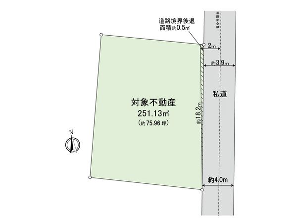 中尾1丁目 土地 区画図 中尾1丁目 土地 区画図
