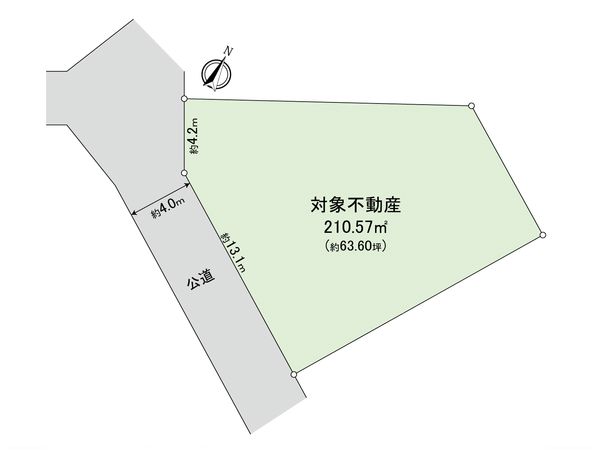 若久6丁目 土地 区画図