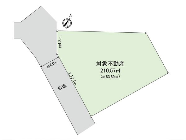若久6丁目 土地 区画図