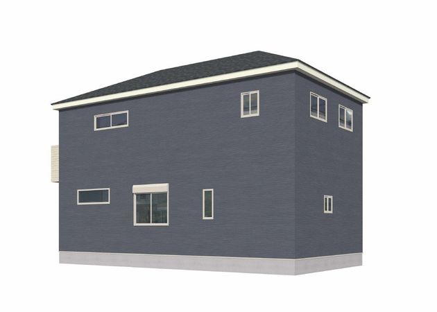 寺塚1丁目 新築戸建 2号棟 外観パース図 寺塚1丁目 新築戸建 2号棟 外観パース図