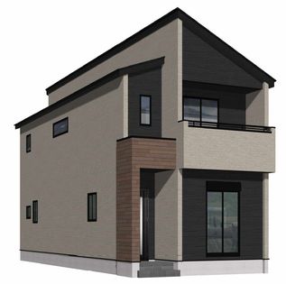 寺塚1丁目 新築戸建 3号棟 外観パース図