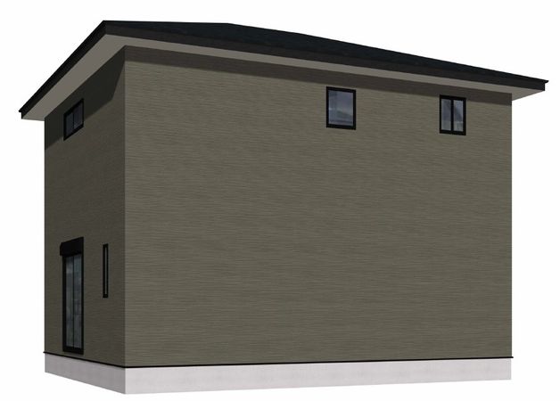 寺塚1丁目 新築戸建 1号棟 外観パース図 寺塚1丁目 新築戸建 1号棟 外観パース図