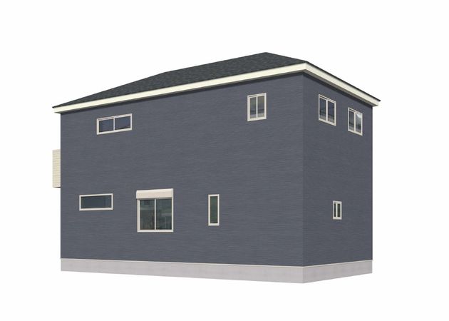 寺塚1丁目 新築戸建 2号棟 外観パース図 寺塚1丁目 新築戸建 2号棟 外観パース図