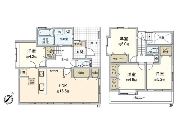 弥永二丁目 戸建 間取図(平面図) 弥永二丁目 戸建 間取図(平面図)