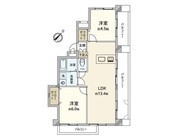 間取図(平面図)