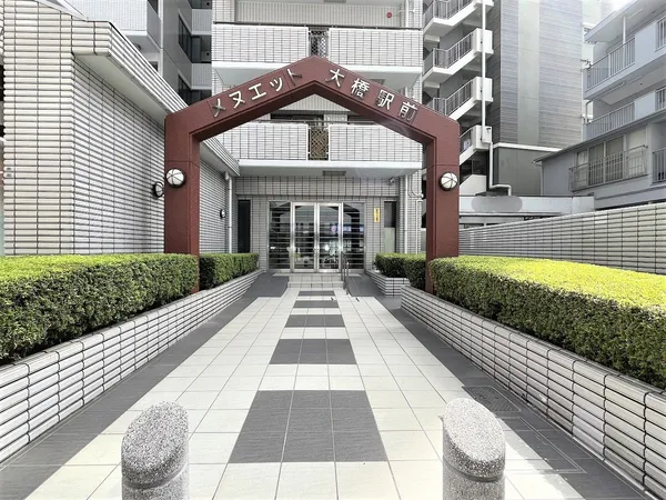 緑豊かで素敵なエントランス