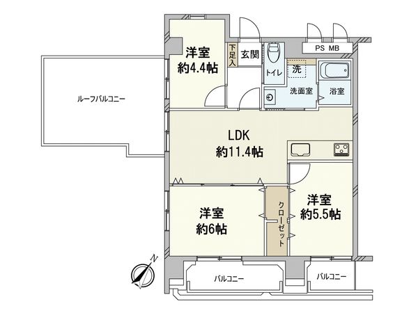 間取図(平面図)