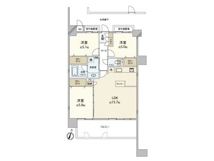 間取図(平面図)