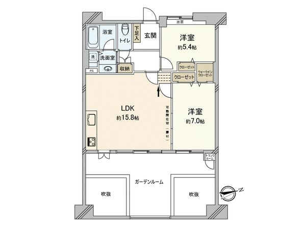 間取図(平面図)