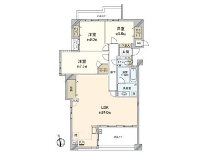間取図(平面図)