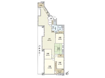 間取図(平面図)