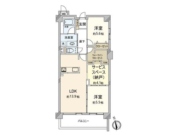 間取図(平面図)