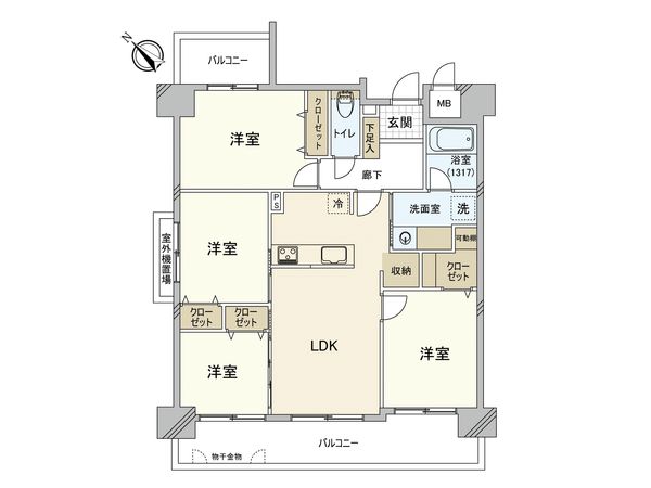 間取図(平面図)