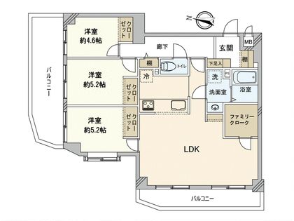 間取図(平面図)