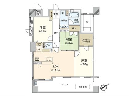 間取図(平面図)