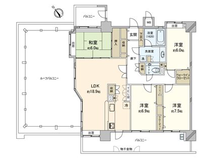間取図(平面図)