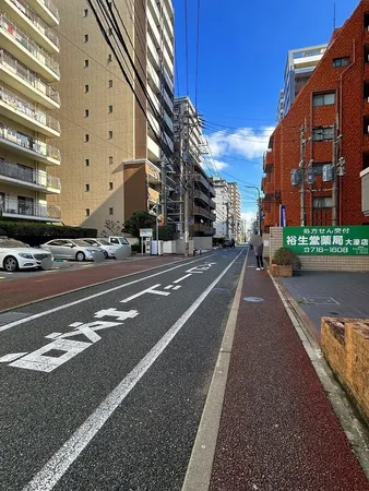 前面道路