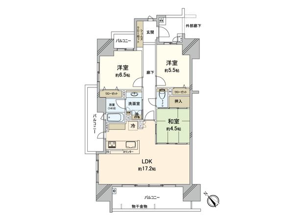 間取図(平面図)