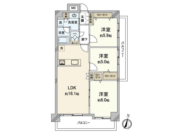 アーバンパレス平和 間取図(平面図) アーバンパレス平和 間取図(平面図)