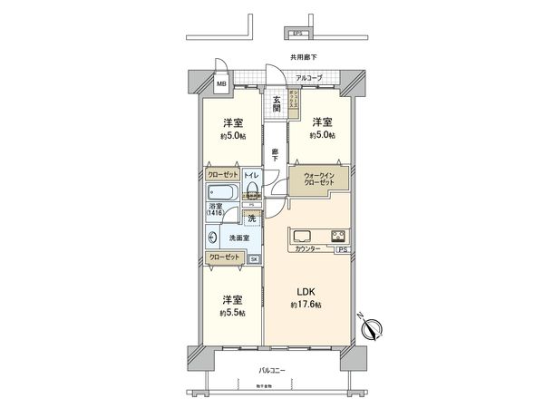 間取図(平面図)