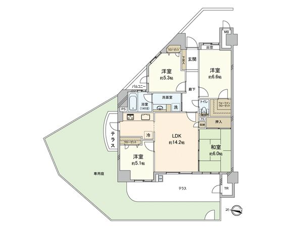 間取図(平面図)