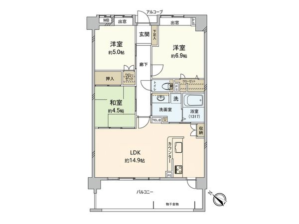 間取図(平面図)