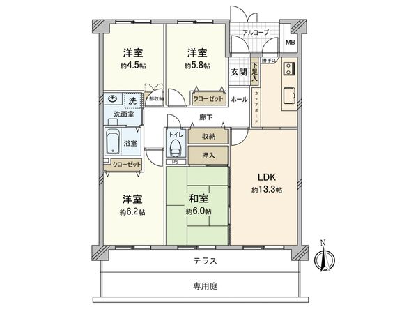 間取図(平面図)