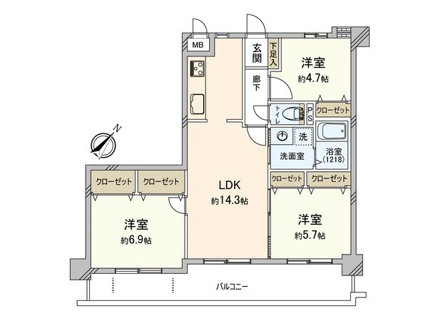 間取図(平面図)
