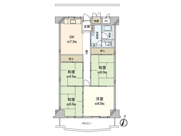 間取図(平面図)