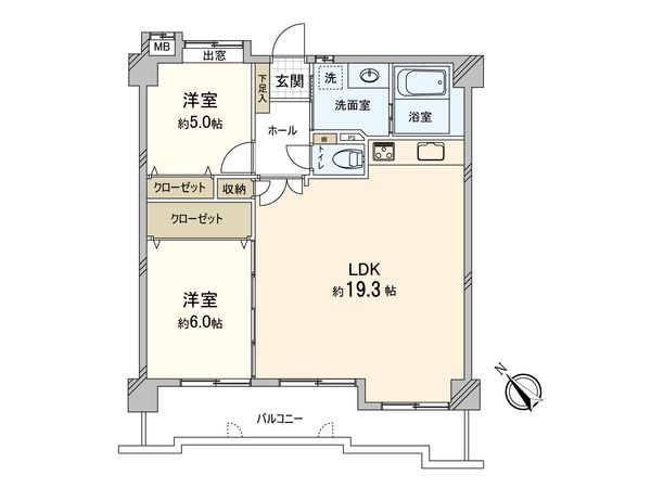 アメックス平尾 間取図(平面図) 間取図(平面図)