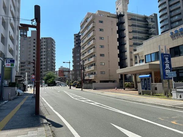 前面道路①