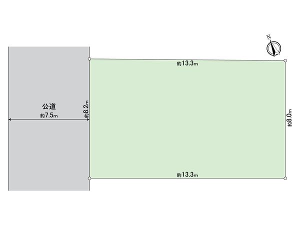 刈谷市松栄町2丁目 区画図