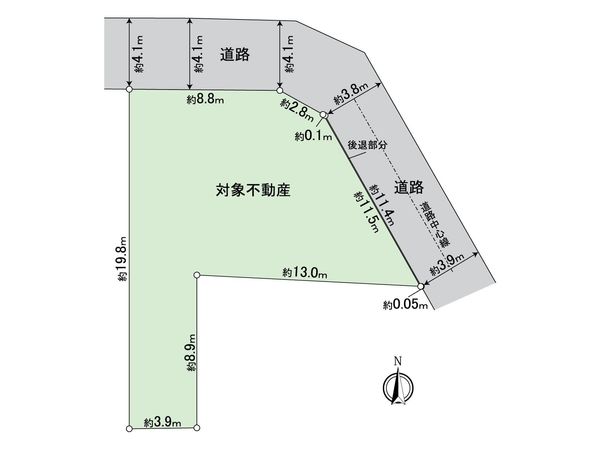 刈谷市司町8丁目 土地 区画図 刈谷市司町8丁目 土地 区画図