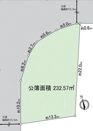 刈谷市井ケ谷町沼田 土地 区画図