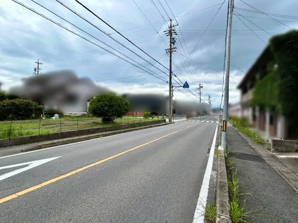 前面道路