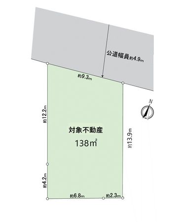 刈谷市今川町山脇 2号地 区画図 刈谷市今川町山脇 2号地 区画図