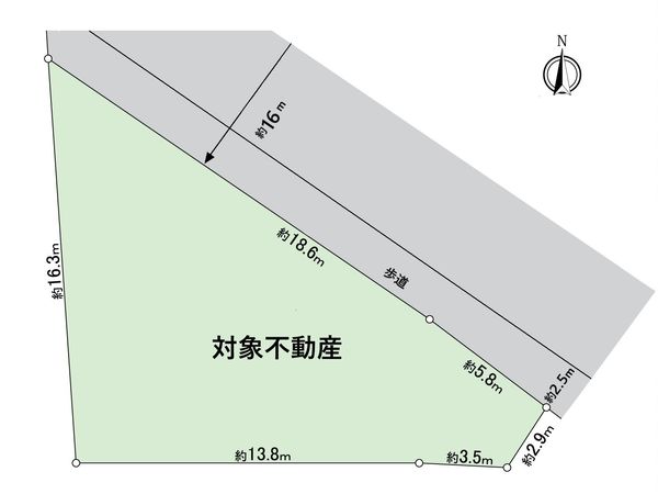 刈谷市野田町北屋敷 区画図