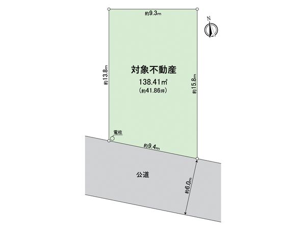 碧南市源氏神明町 5号地 区画図 碧南市源氏神明町 5号地 区画図