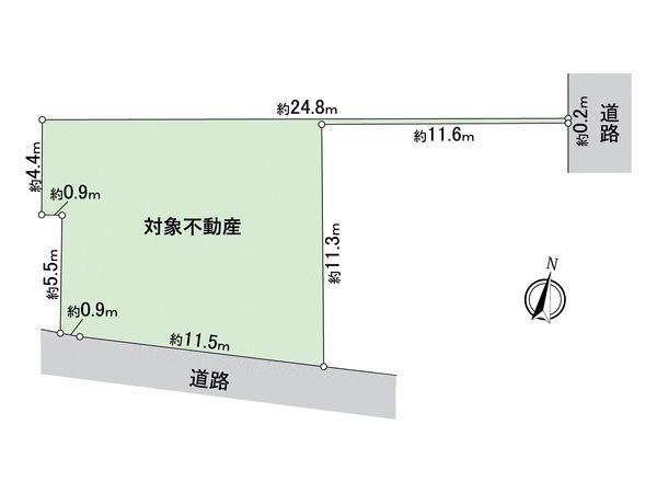 知立市内幸町加藤 区画図