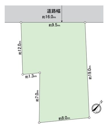 刈谷市築地町4丁目 区画図 刈谷市築地町4丁目 区画図