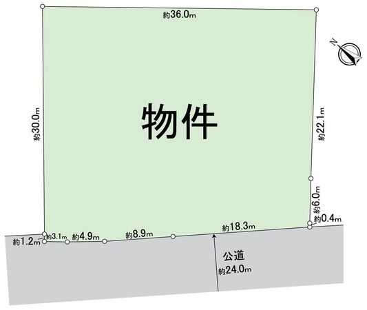刈谷市今川町井田 区画図 区画図