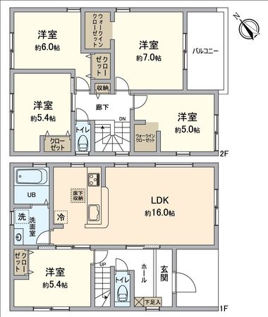 間取図(平面図)