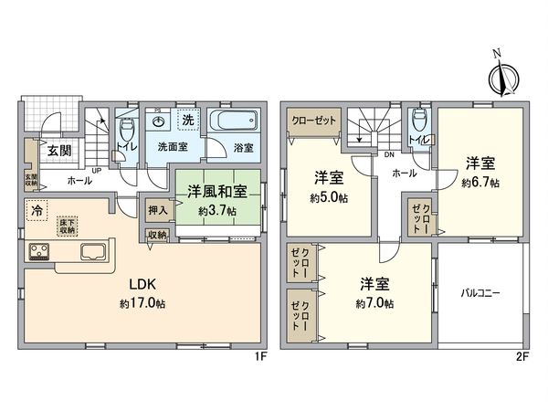 間取図(平面図)