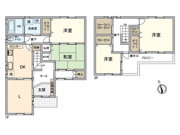 刈谷市東刈谷町1丁目 間取図(平面図)