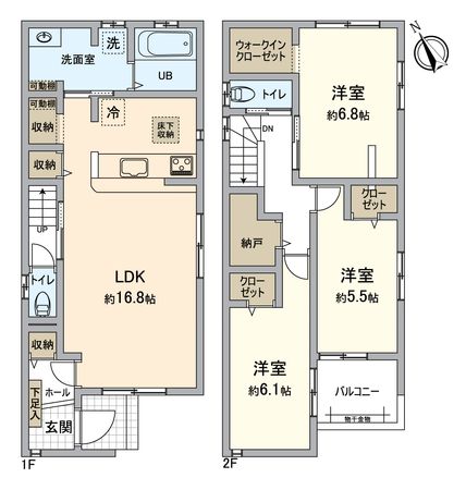 間取図(平面図)
