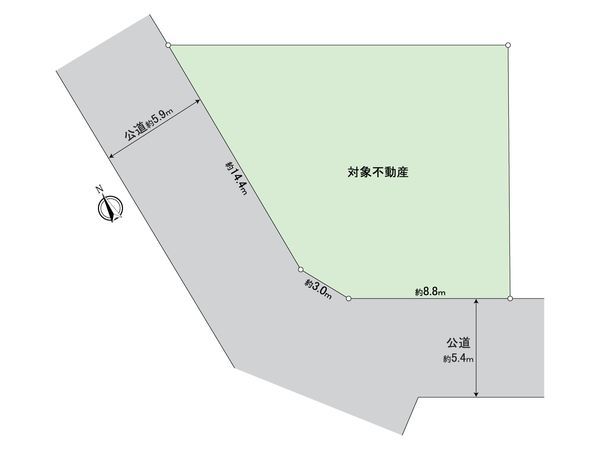 刈谷市野田町筒林 土地 区画図 区画図