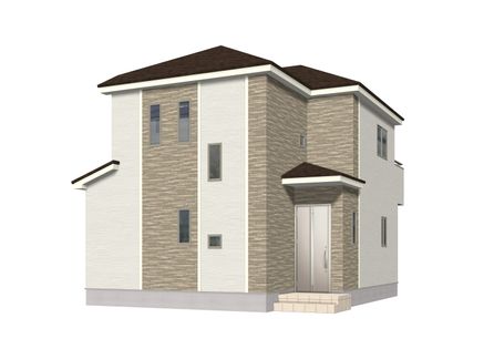 知立市桜木町桜木 新築戸建 外観パース図