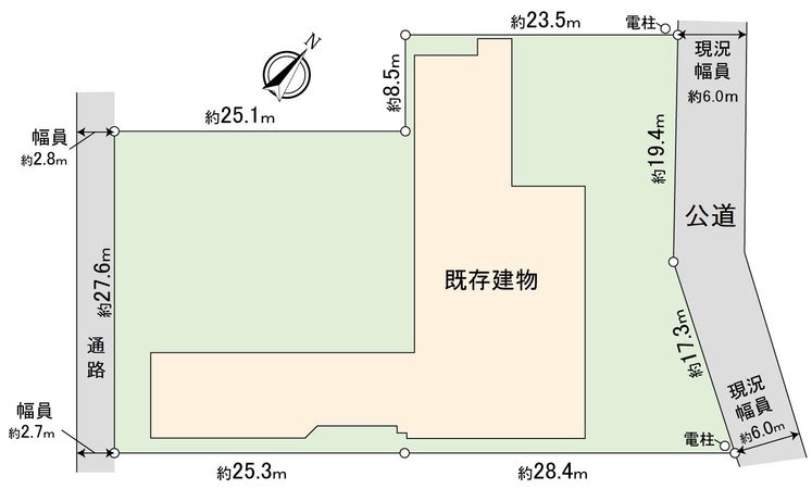 岡崎市稲熊町字八丁目 間取図(平面図) 間取図(平面図)